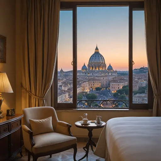 Experience the best 5 star hotels near the Vatican for an unforgettable stay