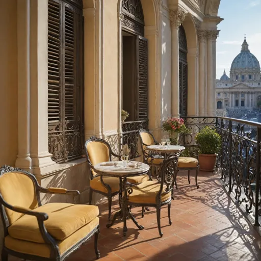 Elegant stays at hotels near Vatican City in Rome Italy