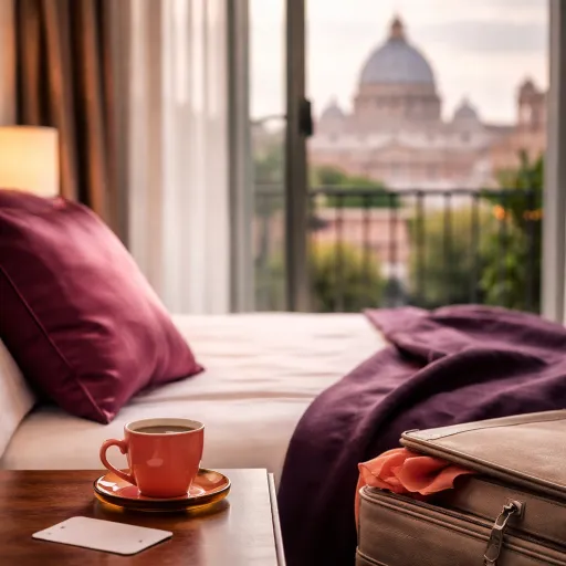 Elegant stays at hotel pacific roma near the Vatican